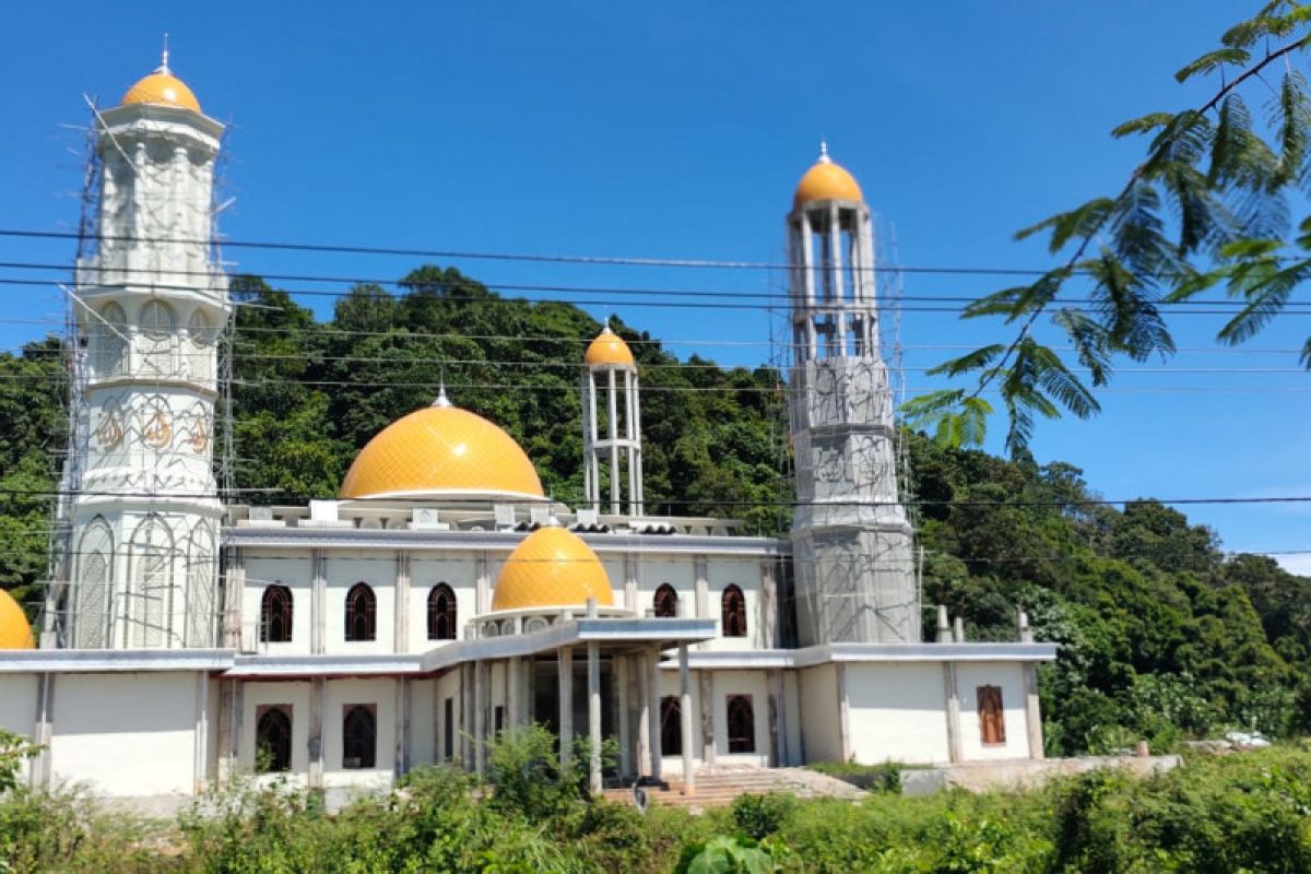 Ini progres pembangunan Masjid Agung Aceh Jaya
