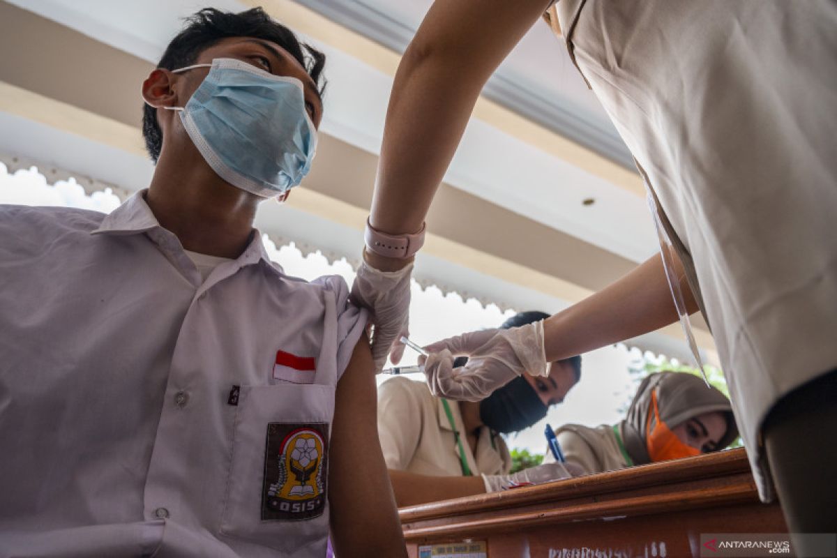 Capaian vaksinasi di Palu  meningkat 68 persen dalam sepekan