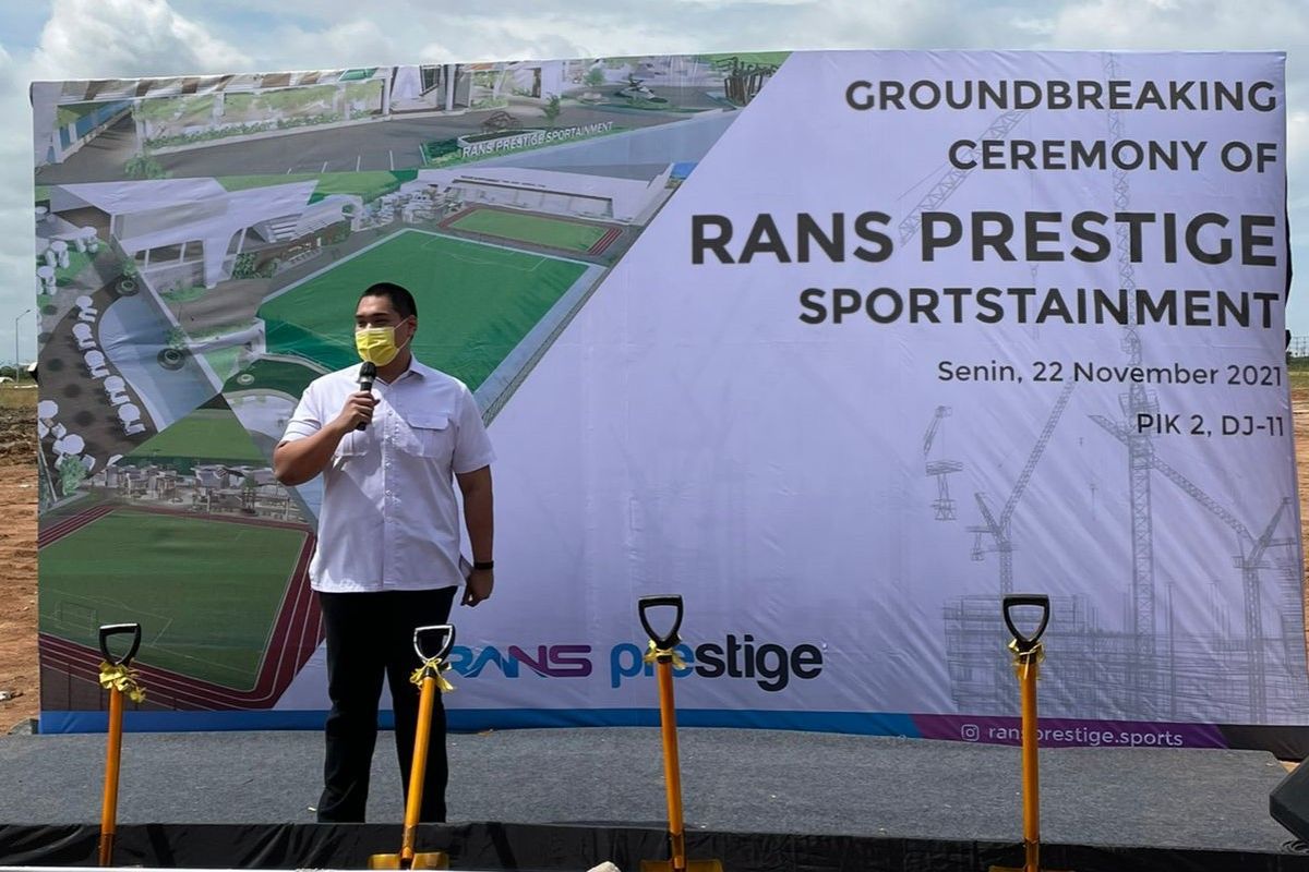 Pembangunan Rans Prestige Sportainment dongkrak kemajuan olahraga nasional