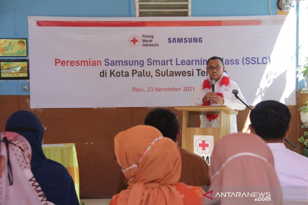 PMI gandeng Samsung tingkatkan mutu pendidikan digital di Palu