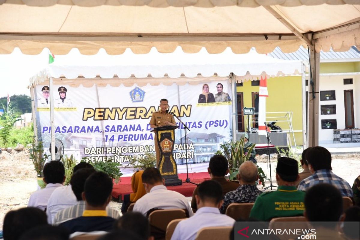 Wali Kota Kendari minta pengembang perumahan serahkan PSU