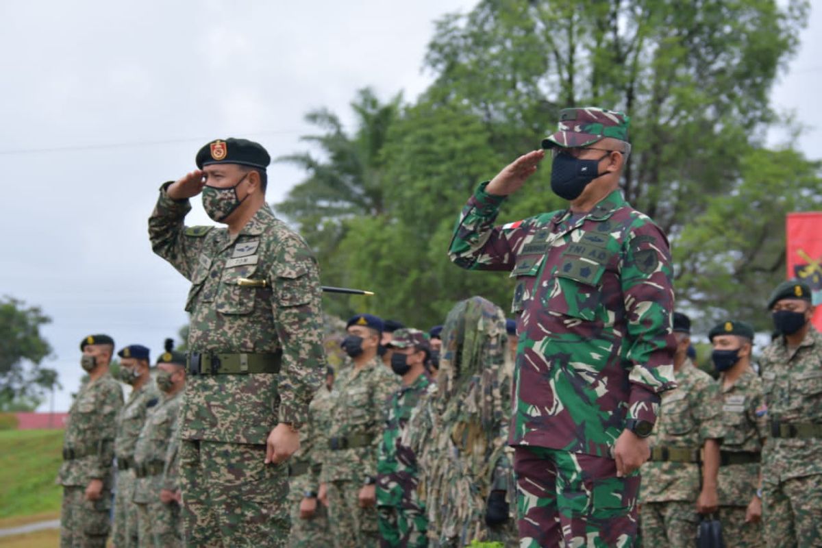TDM - TNI AD gelar latihan bersama di Sarawak