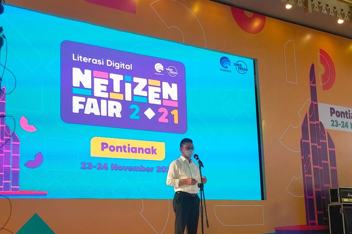 Pemkot Pontianak dukung kegiatan literasi digital netizen fair di Kalbar