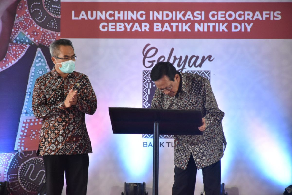 Gubernur DIY meluncurkan Indikasi Geografis Batik Tulis Nitik Bantul