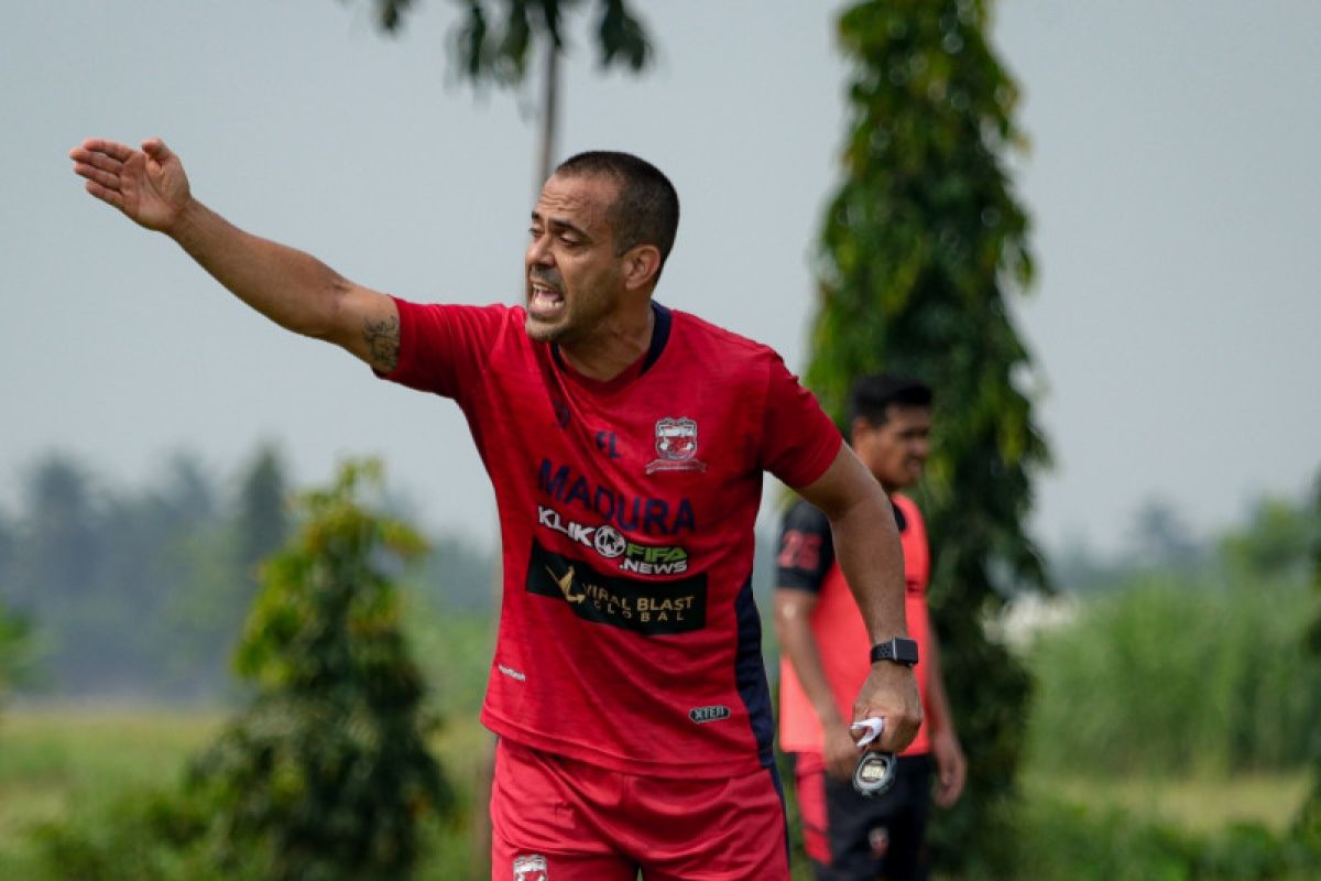 Pelatih Madura United bidik hasil maksimal ketika hadapi Bali United