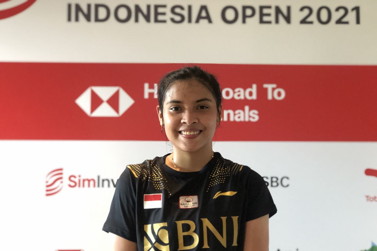 Gregoria merasa lega bisa lalui babak pertama Indonesia Open