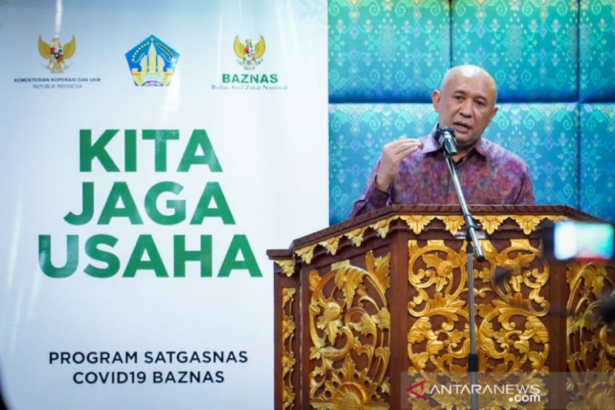 Kemenkop/UKM-Baznas bantu permodalan 500 usaha mikro di Bali (video)