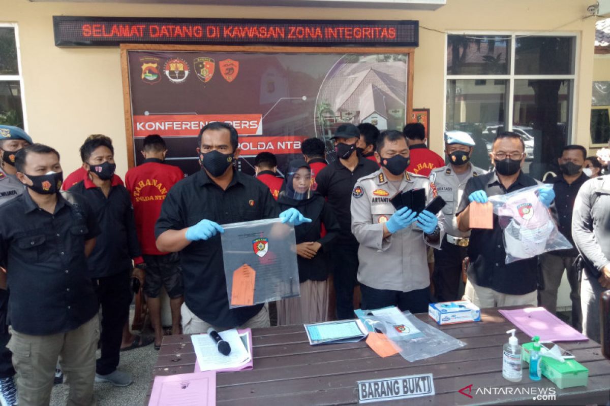 Polisi tangkap empat anggota sindikat copet asal Jakarta di helatan WSBK