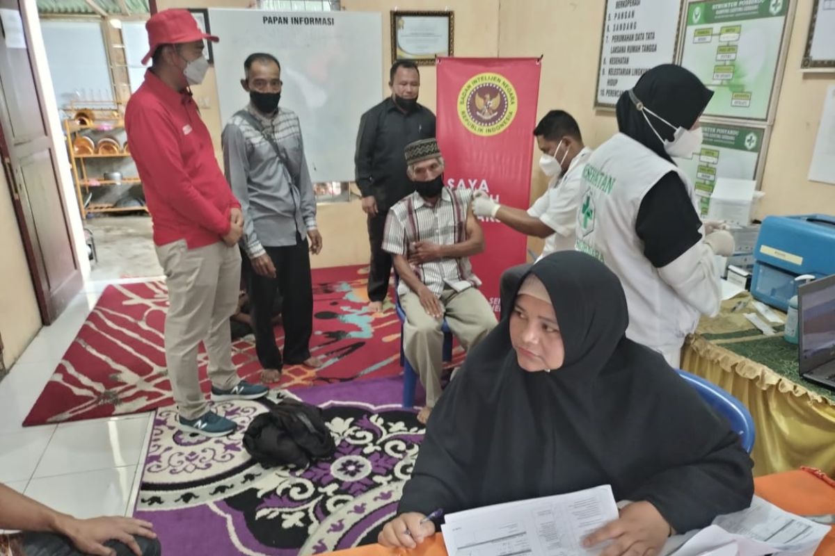 BIN Aceh  vaksinasi di pedalaman Aceh Tengah