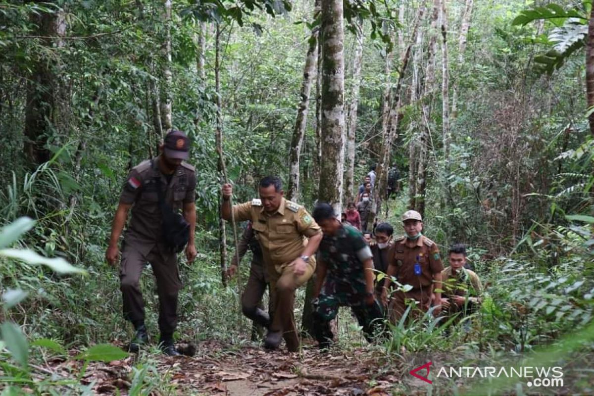 Bupati menindak penambang emas ilegal di DAS Intake Madi Bengkayang