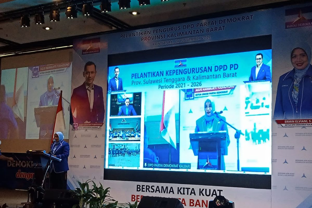 Ketua DPD Demokrat Kalbar siap merebut kemenangan Pemilu 2024