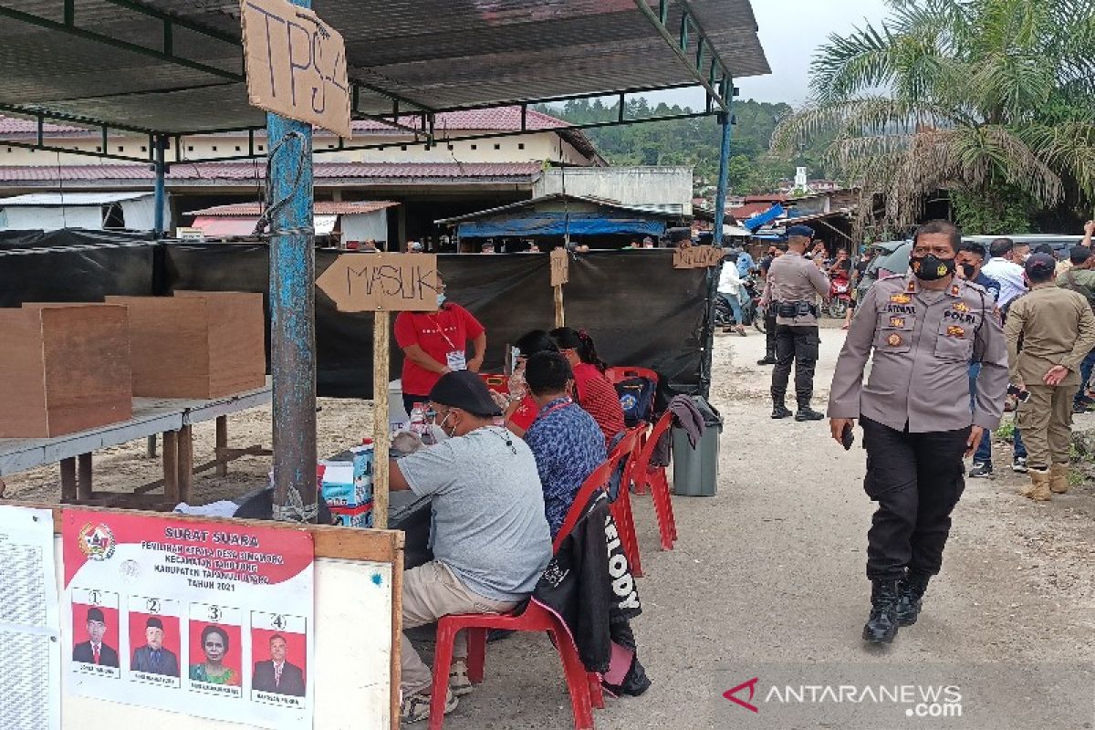 Ini hasil lengkap Pilkades Taput, tiga desa menuju putaran kedua