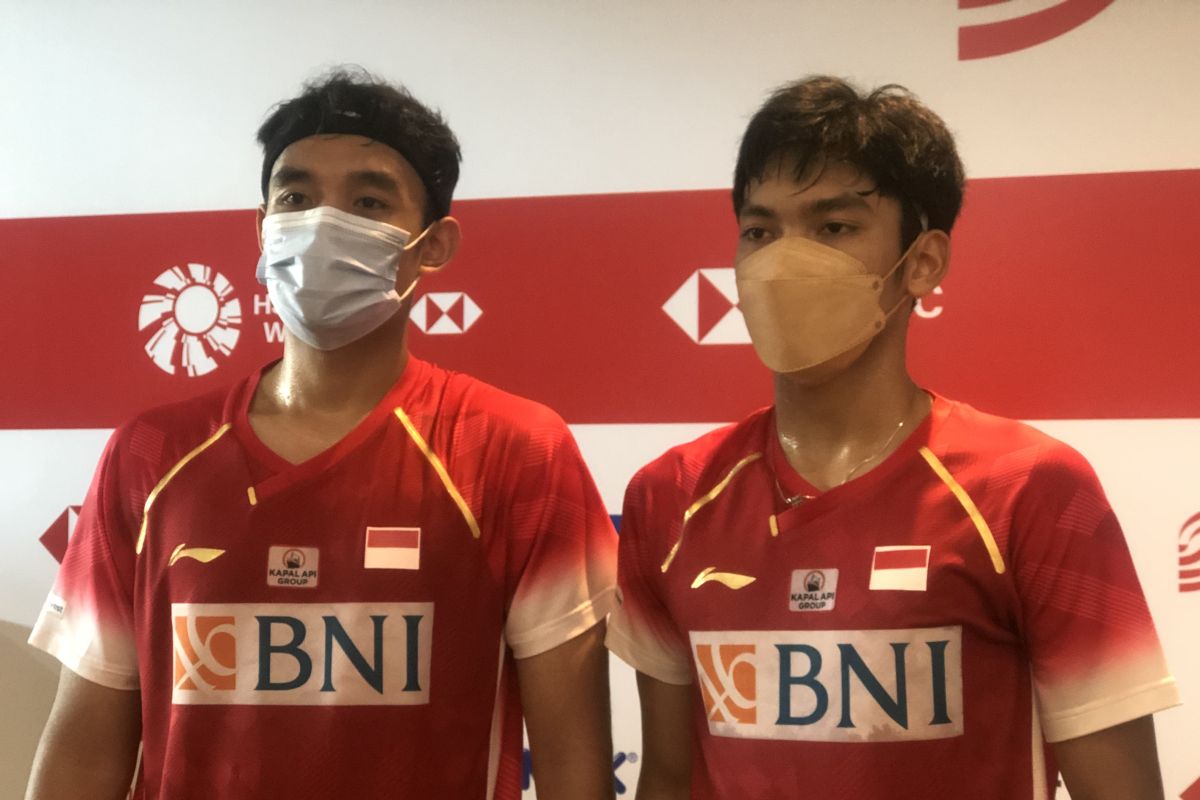 Bagas/Fikri menang melawan Reza/Sabar di babak pertama Indonesia Open