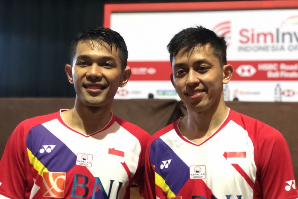 Indonesia Open: Fajar/Rian atasi tekanan di babak pertama