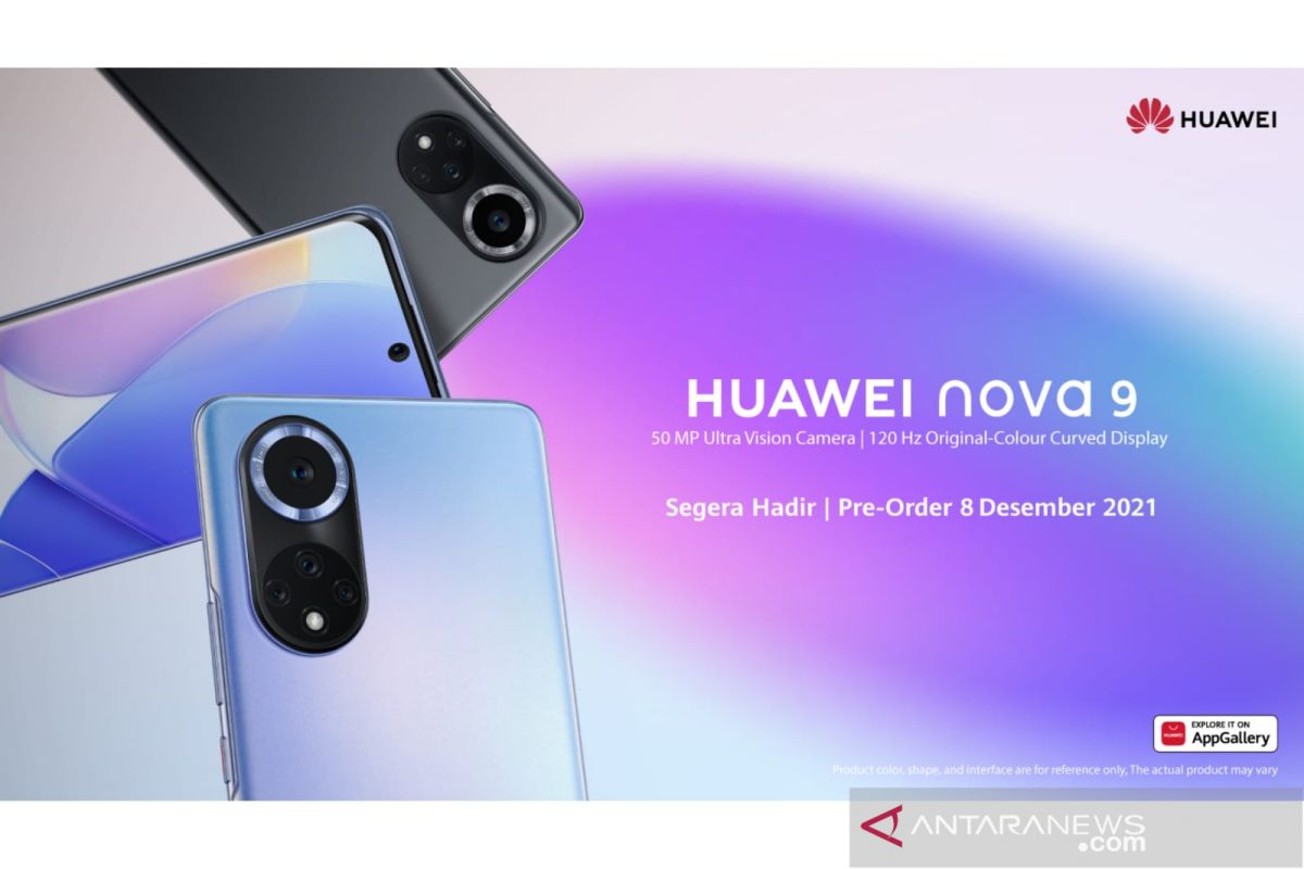 Huawei Nova 9 segera hadir di Indonesia Desember 2021