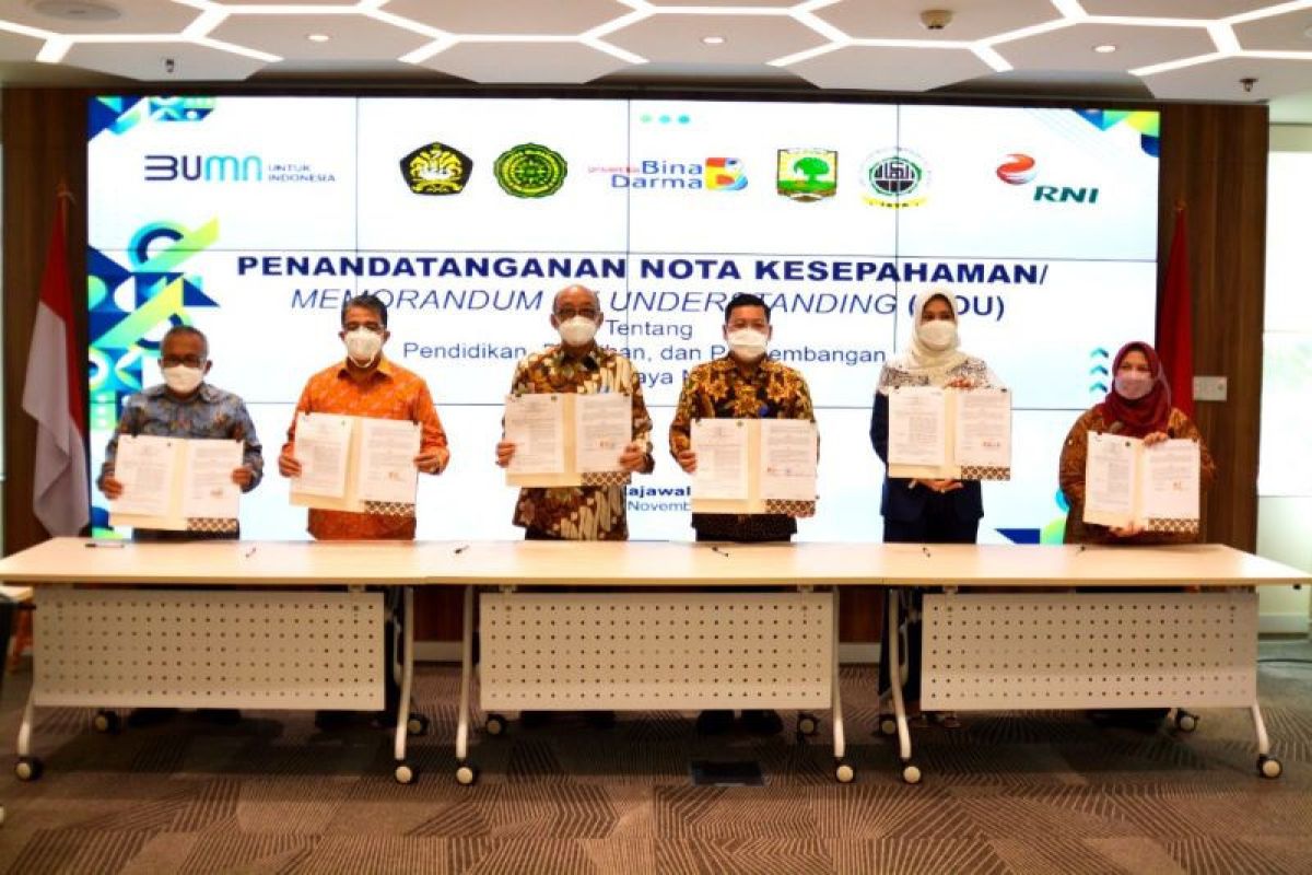 Persiapan holding pangan, RNI perluas sinergi dengan 5 kampus nasional