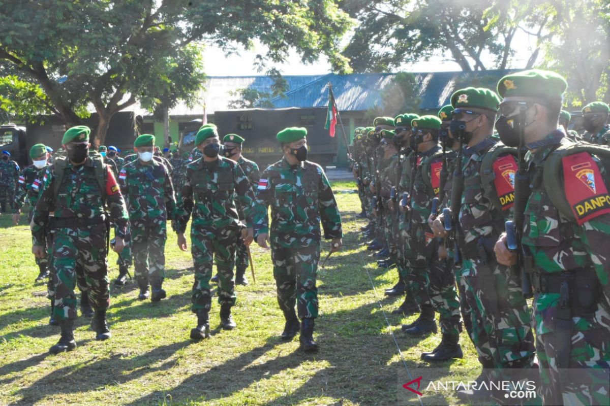 Ratusan personel TNI amankan perbatasan RI-RDTL