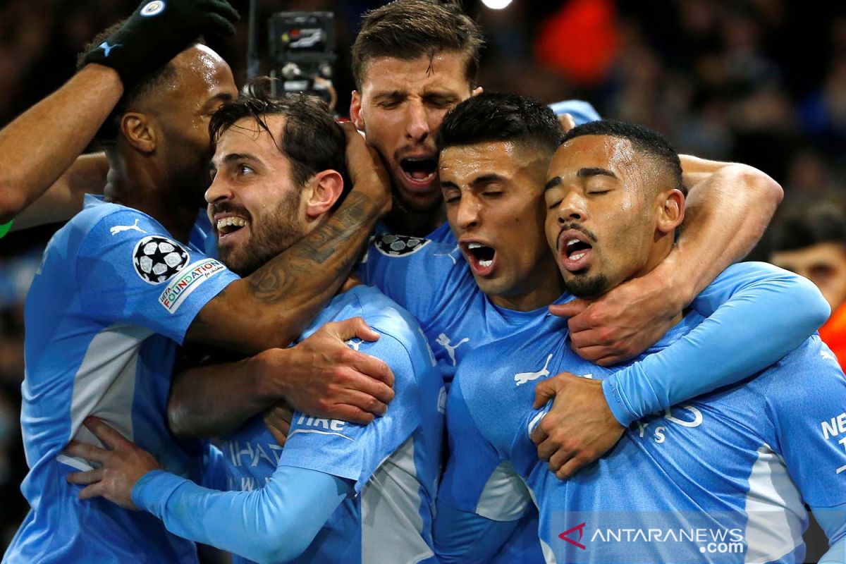 Liga Champions - Manchester City bekuk PSG 2-1, kedua tim lolos ke babak 16 besar