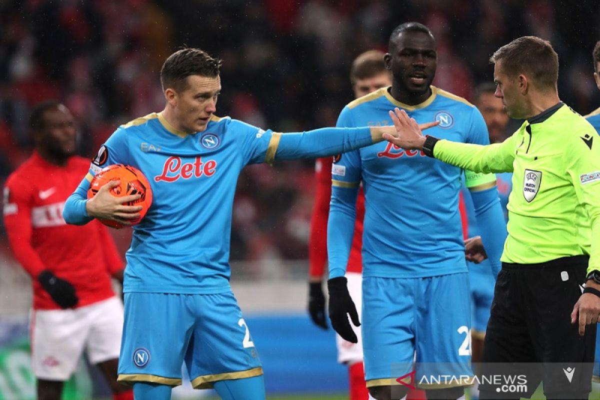 Liga Europa - Bek Napoli Koulibaly tak mau cari alasan kekalahan timnya lawan Spartak Moskow