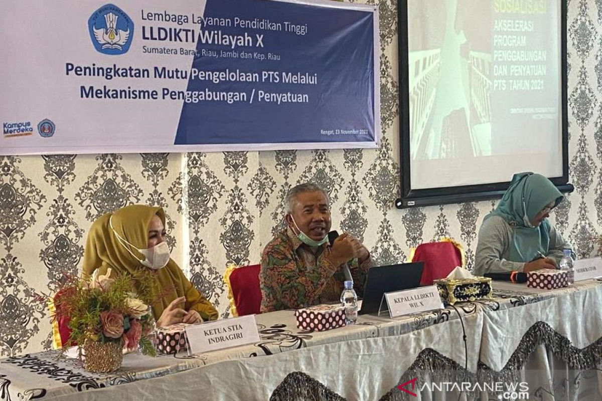 LLDIKTI-X siap fasilitasi PTS yang ingin lakukan penggabungan