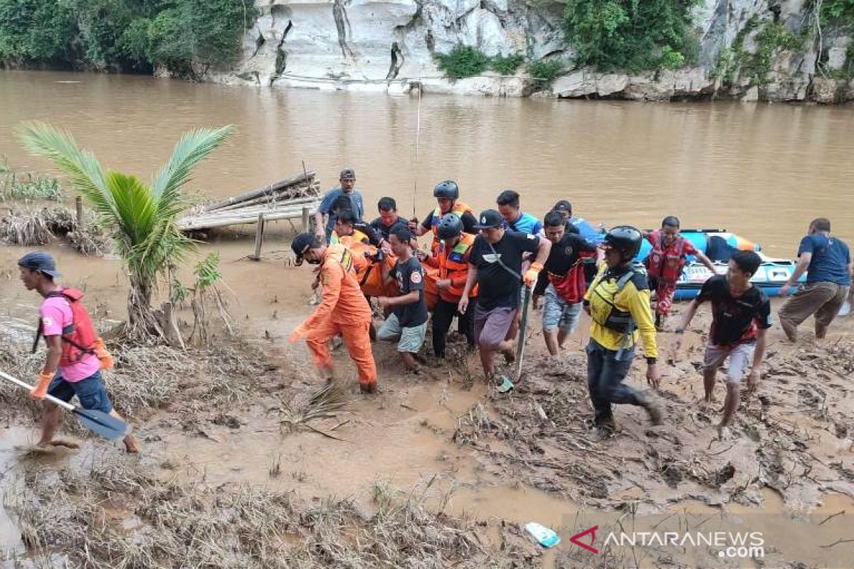 Korban tenggelam ditemukan meninggal di Sungai Amandit Batu Laki