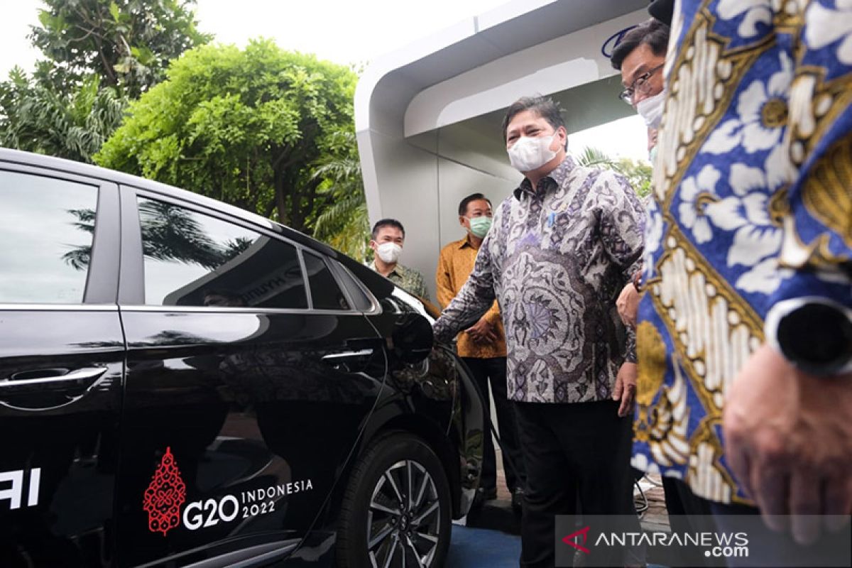 Menko: Presidensi G20 RI gunakan mobil listrik dorong perubahan iklim