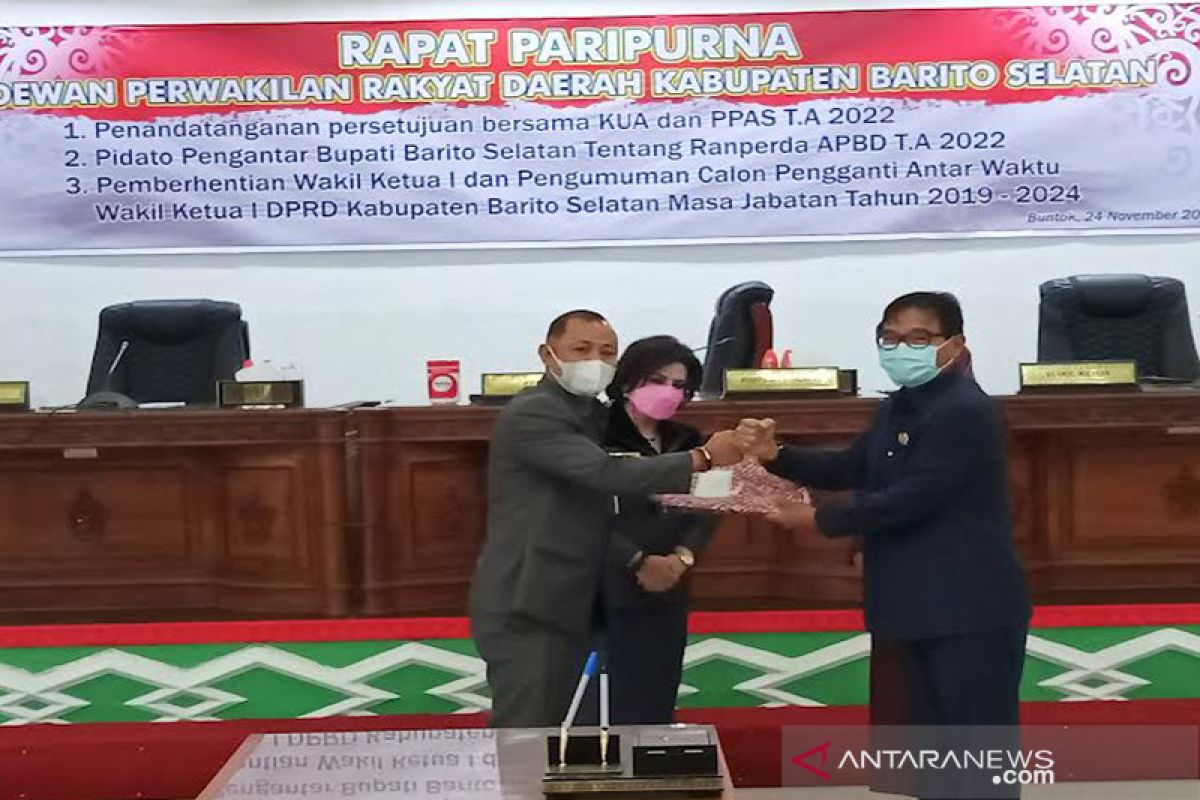 APBD tahun 2022 Barsel diproyeksikan Rp1,01 triliun, kata Bupati