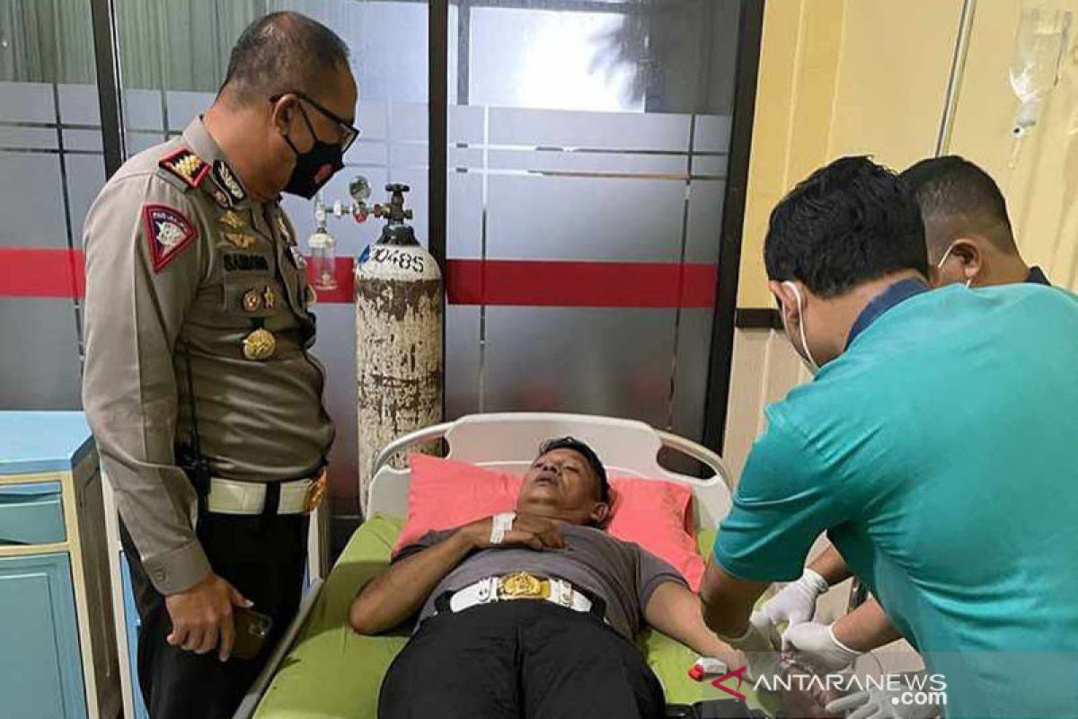 Polisi korban pengeroyokan ormas Pemuda Pancasila alami luka di kepala