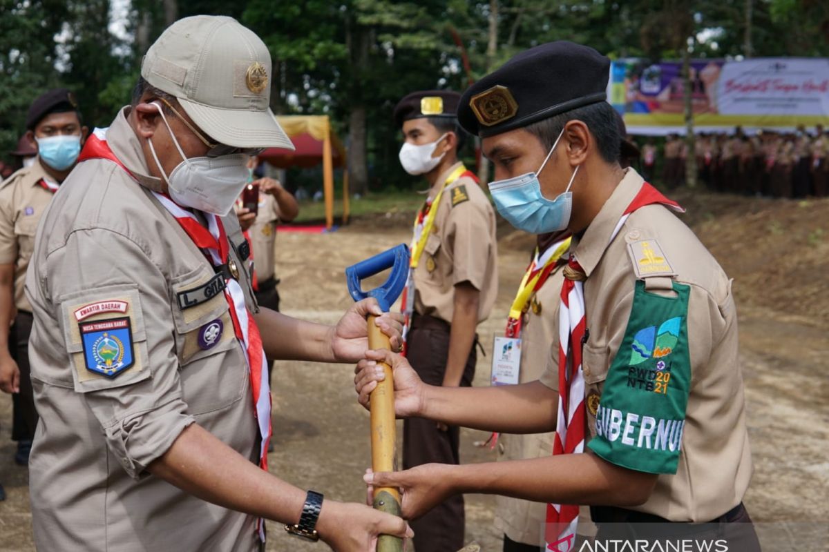 Pemprov NTB ajak Pramuka menebar kebaikan