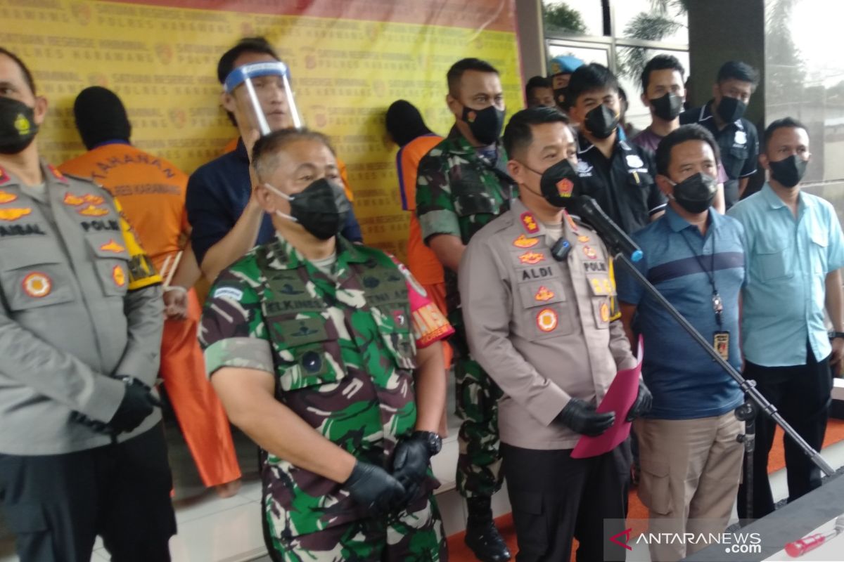 Polisi tetapkan lima tersangka bentrokan ormas