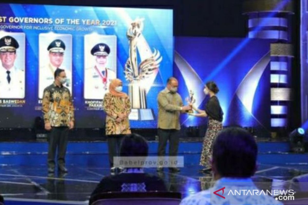 Raih People of The Year 2021, Gubernur Erzaldi: Penghargaan ini menjadi motivasi