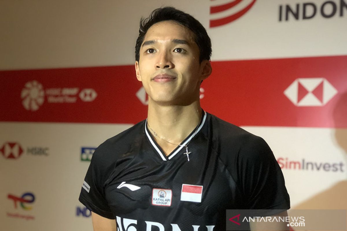 Jonatan Christie dikandaskan Axelsen di semifinal Indonesia Open