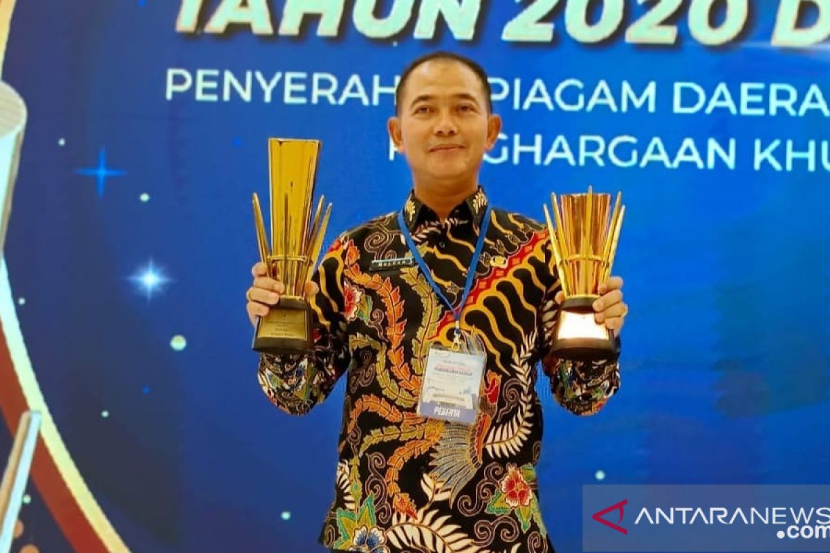 Pemkab Bangka raih penghargaan perencanaan pembangunan terbaik