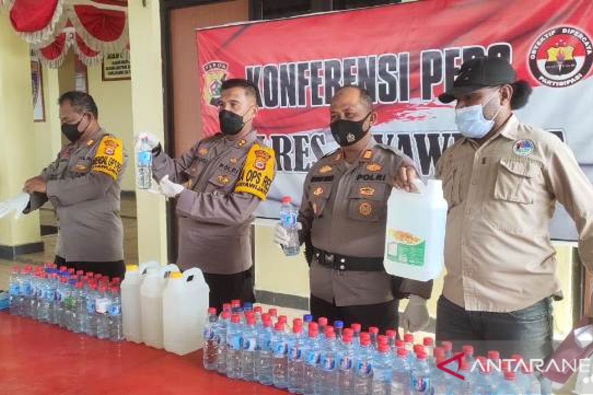 Polres Jayawijaya cegah peredaran minuman beralkohol hingga Januari