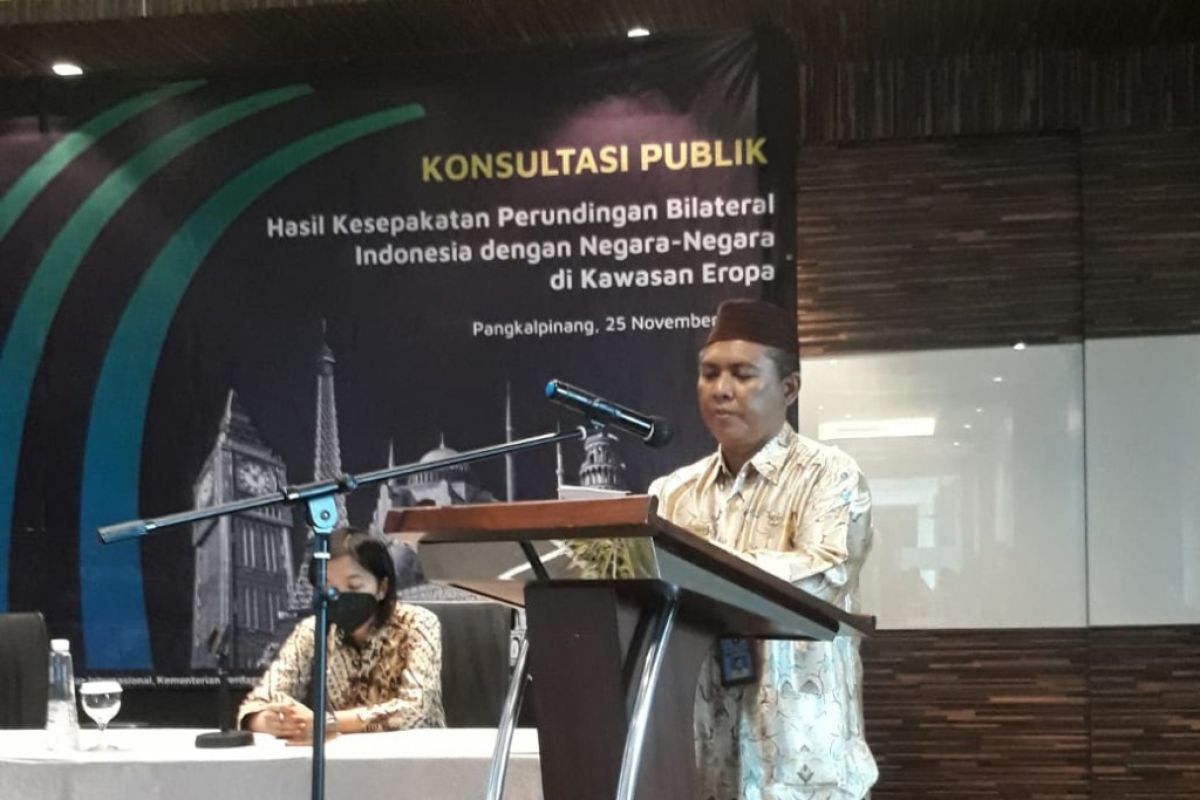 Kemendag-Pemprov Babel gelar konsultasi publik kesepakatan bilateral