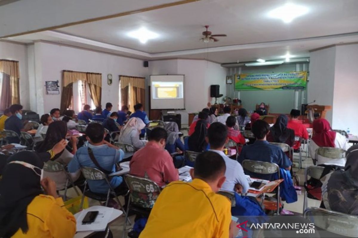 10 Parpol di Tanah Laut terima dana hibah Rp8.350/suara