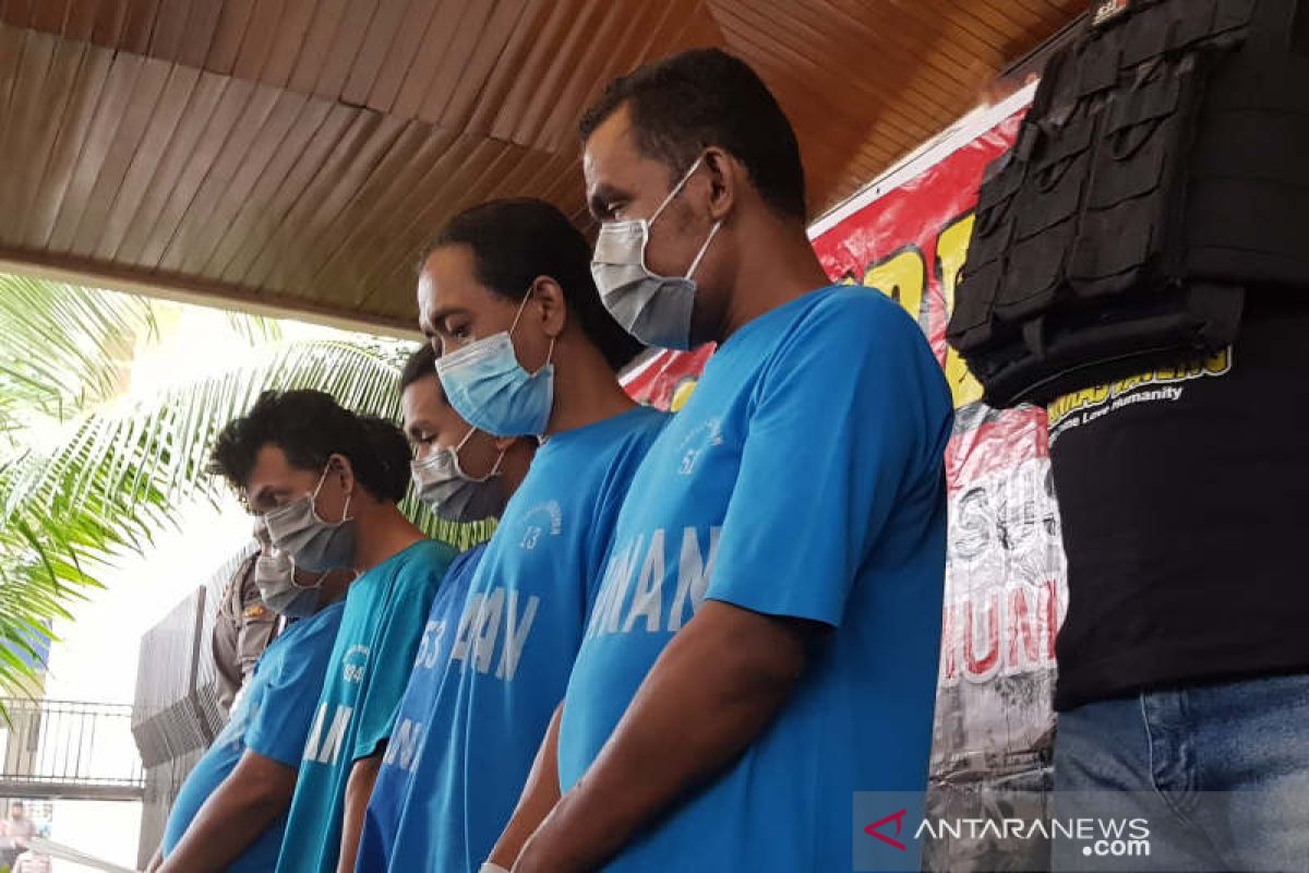 Komplotan perampok spesialis perkantoran diringkus Polda Jateng