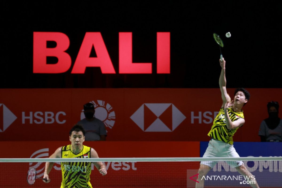 Indonesia sisakan tiga wakil ke semifinal Indonesia Open 2021