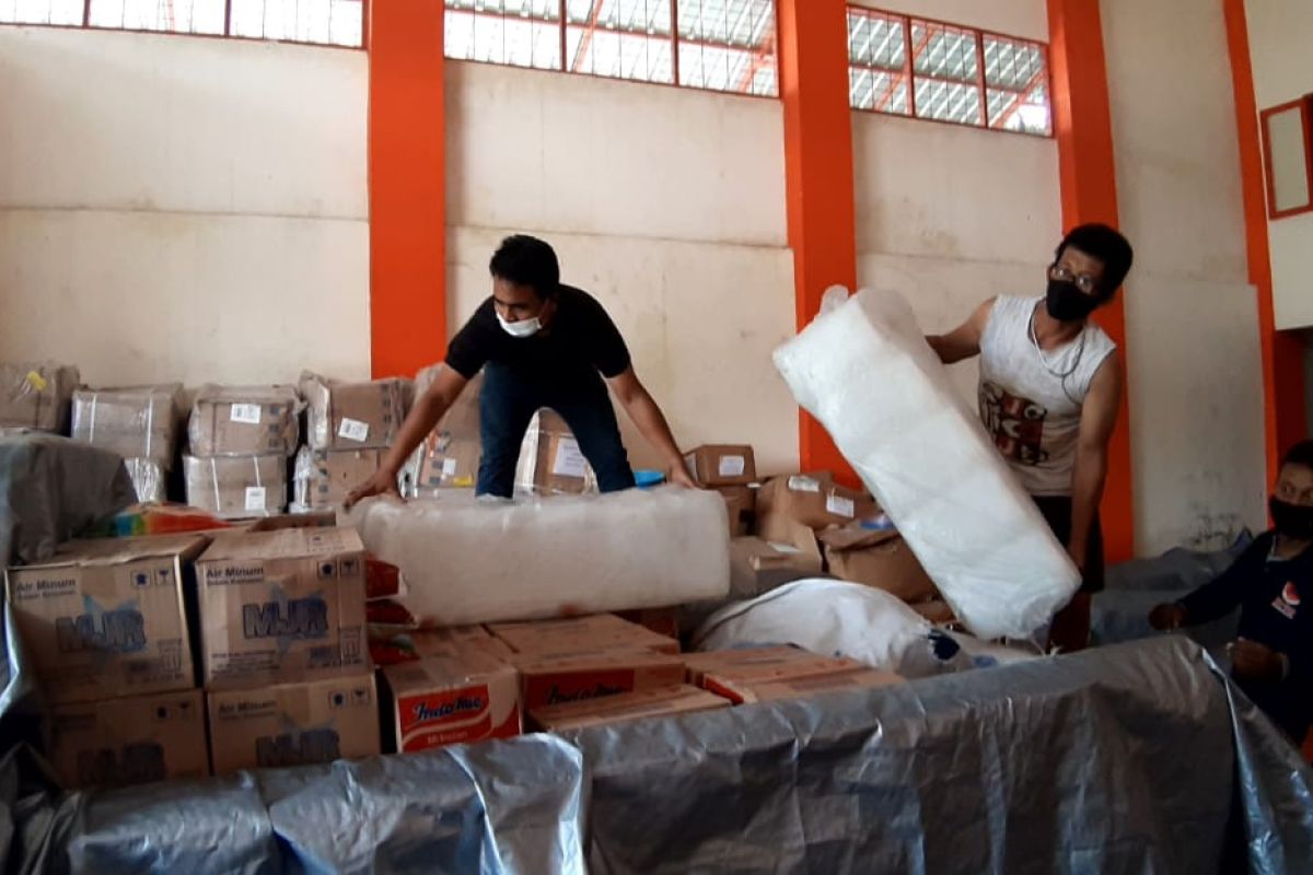 BPBD Sulsel kirim bantuan logistik ke tiga desa di Luwu terdampak banjir