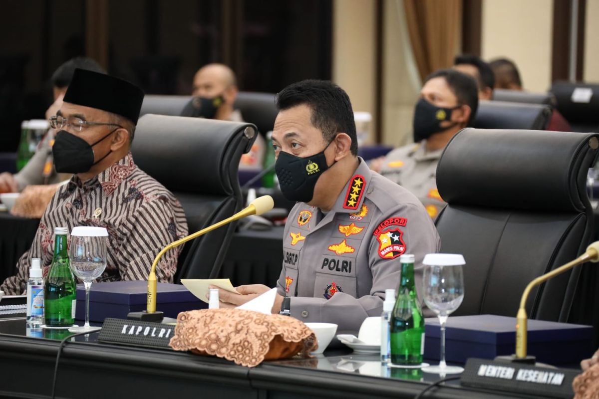 Kapolri paparkan strategi cegah lonjakan COVID-19 libur tahun baru