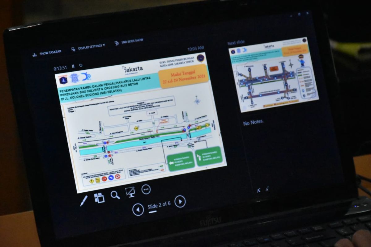 Pembangunan "crossing" saluran air di Duren Sawit dimulai malam ini