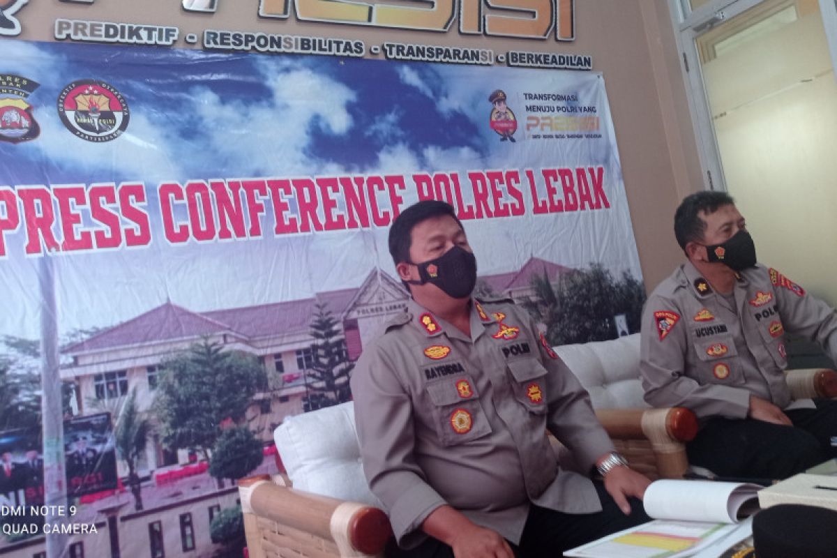 Polres Lebak menangkap tiga pengeroyok pelajar SMK