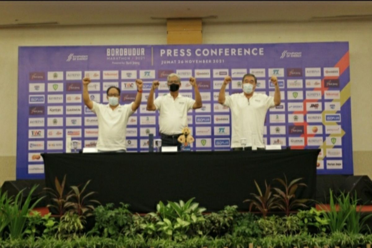 42 pelari elite bakal adu cepat pada Borobudur Marathon 2021