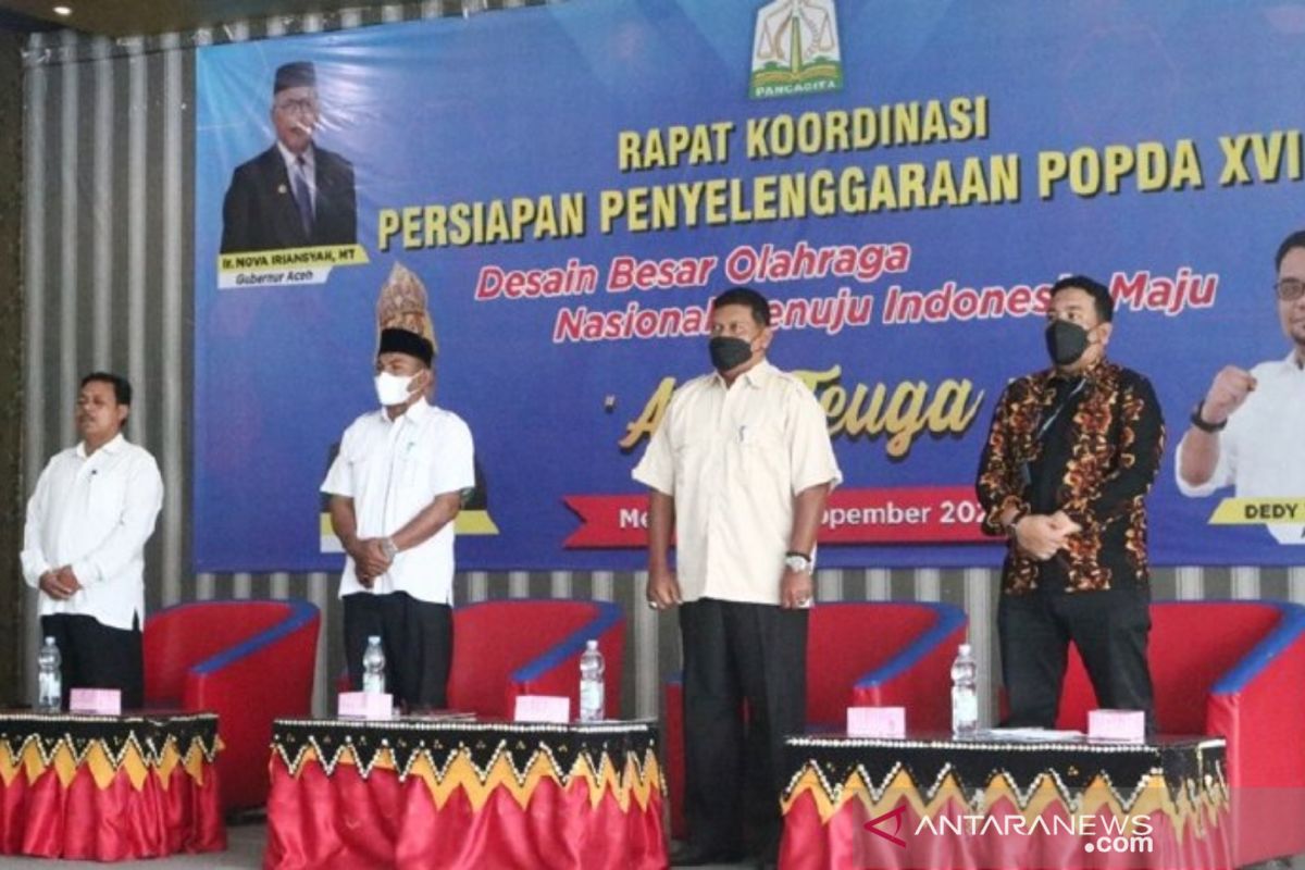 Pemkab Aceh Barat siap menjadi tuan rumah Popda 2022