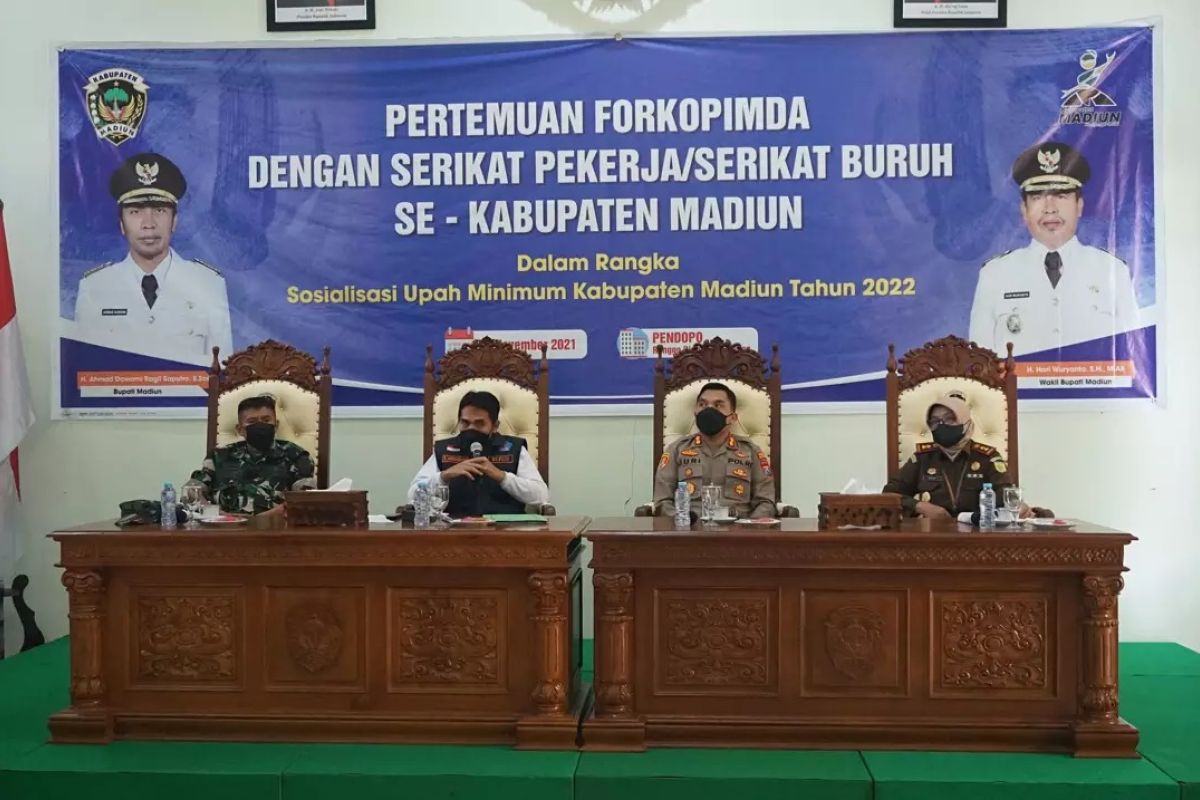 UMK Kabupaten Madiun tahun 2022 diusulkan naik 0,35 persen