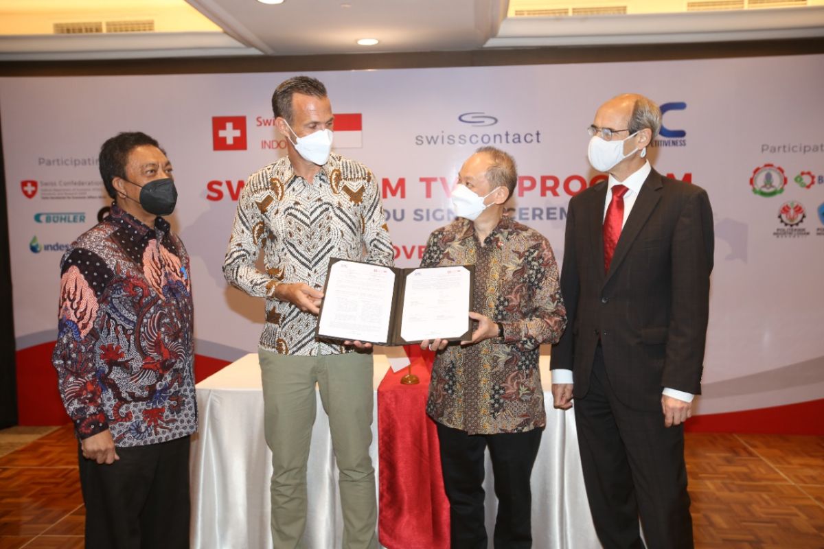 Swiss dukung program keterampilan daya saing industri Indonesia