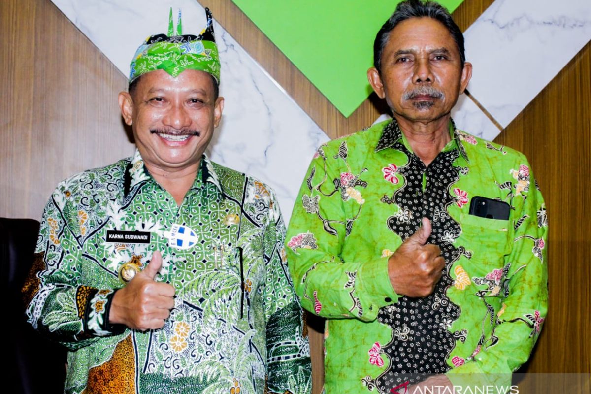 Guru sekaligus motivator Bupati Karna Suswandi