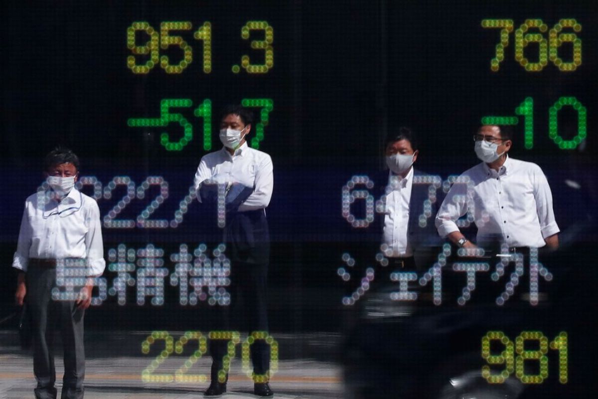 Saham Jepang "rebound", berharap Omicron tak seperti yang ditakutkan