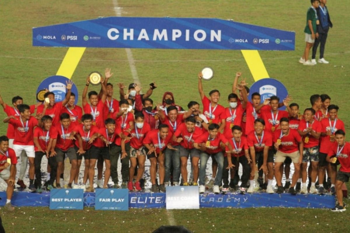 Bali United juara Liga 1 U-18 dan PSM kampiun Liga U-16