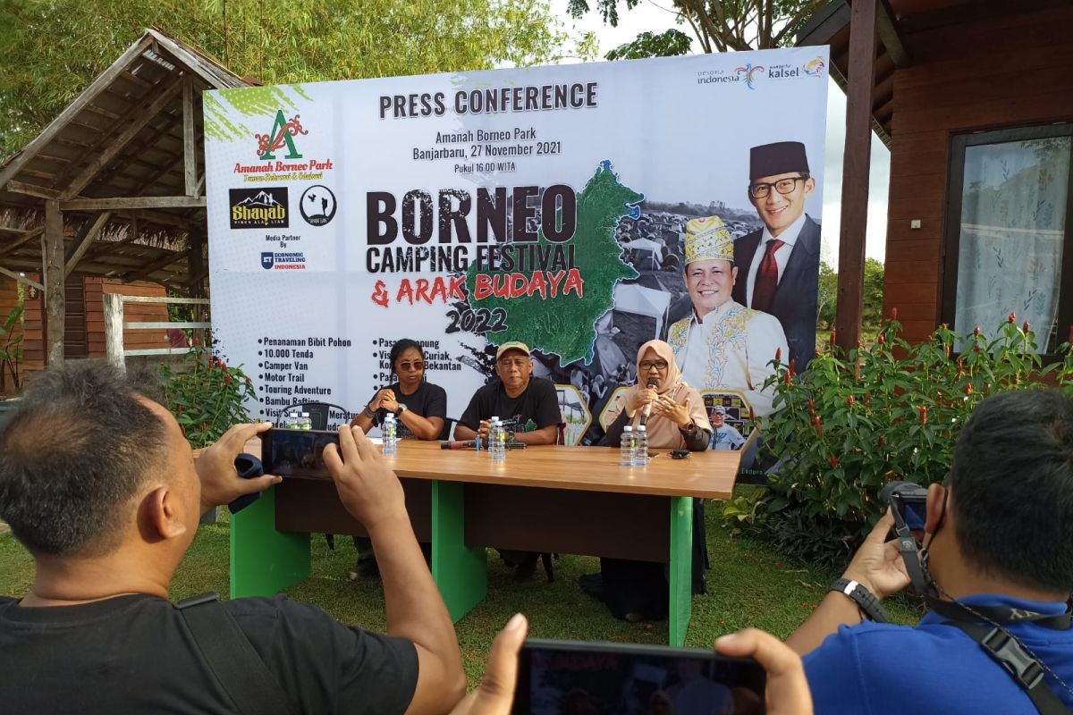 Amanah Bornoe Park bangkitkan wisata Kalsel melalui Festival Camping dan arak budaya